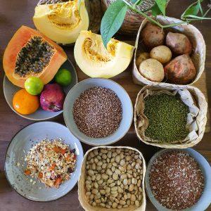 whole food ingredients for healthy dishes